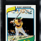 1980 Topps Rickey Henderson #482 SGC 8.5