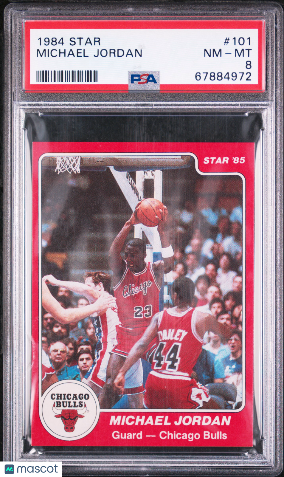 1984 Star Michael Jordan #101 PSA 8