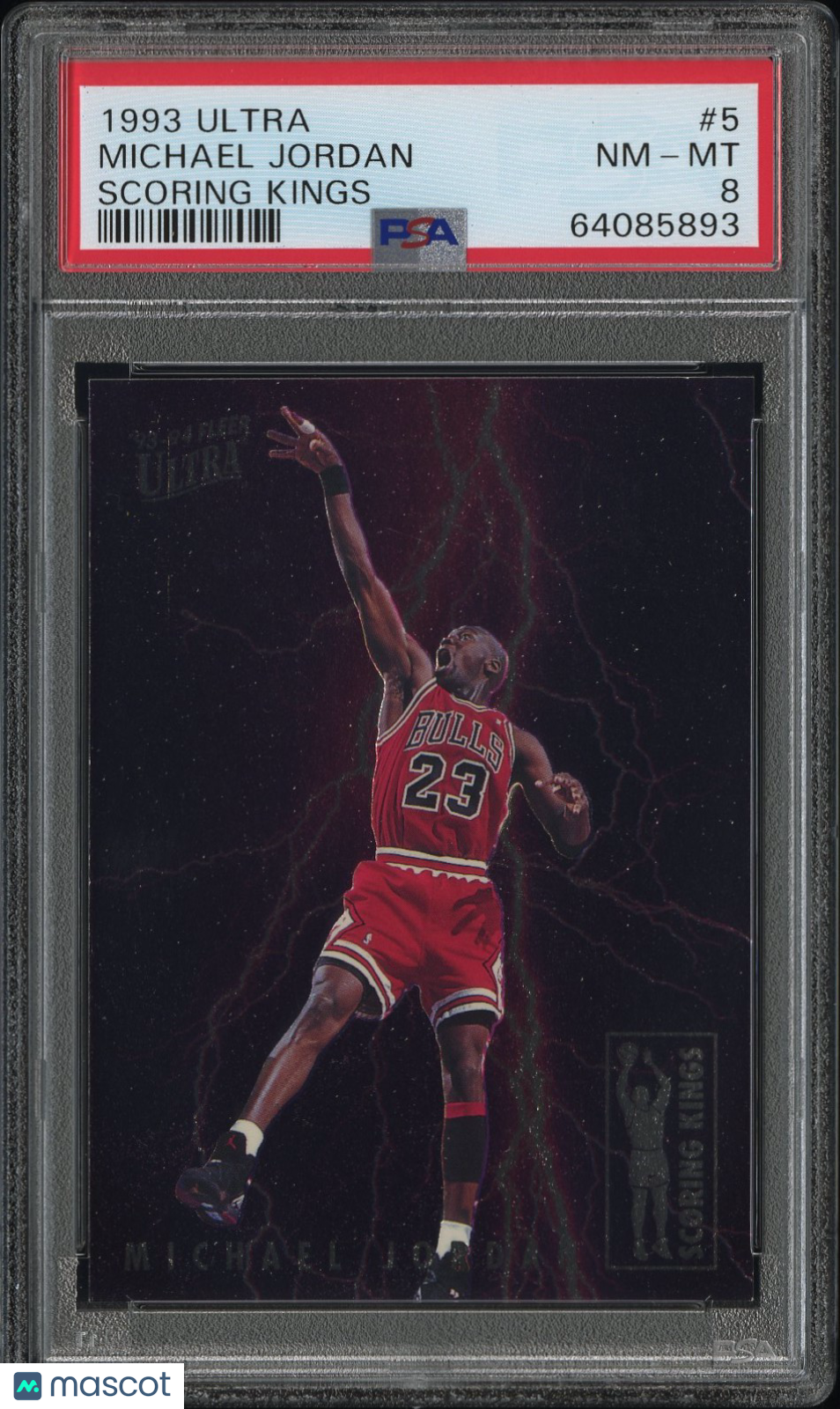 1993 Ultra Scoring Kings Michael Jordan #5 PSA 8