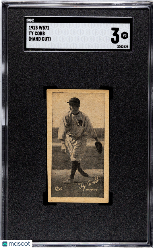 1923 W572 Ty Cobb SGC 3
