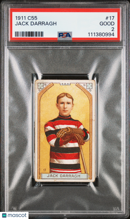 1911 C55 Jack Darragh #17 PSA 2