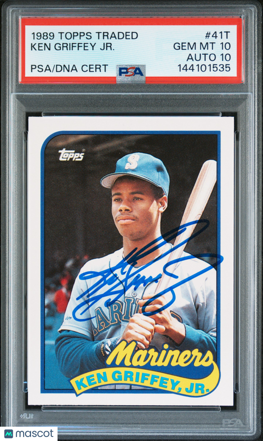 1989 Topps Traded Ken Griffey JR. #41T PSA 10