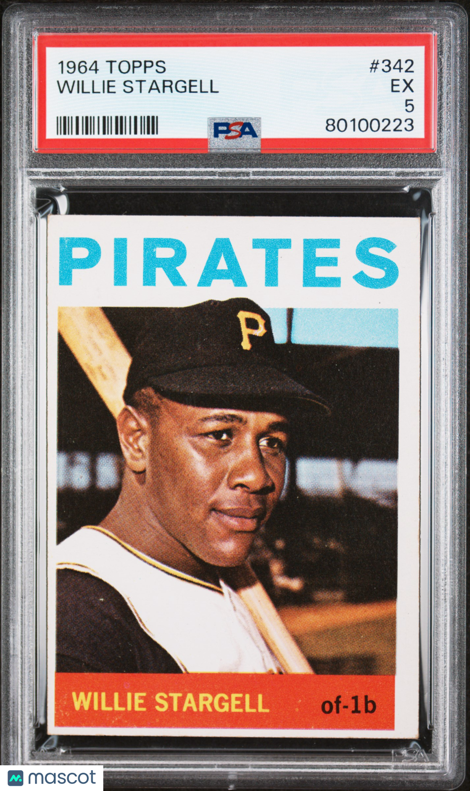 1964 Topps Willie Stargell #342 PSA 5