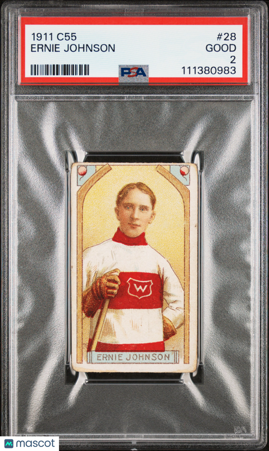 1911 C55 Ernie Johnson #28 PSA 2