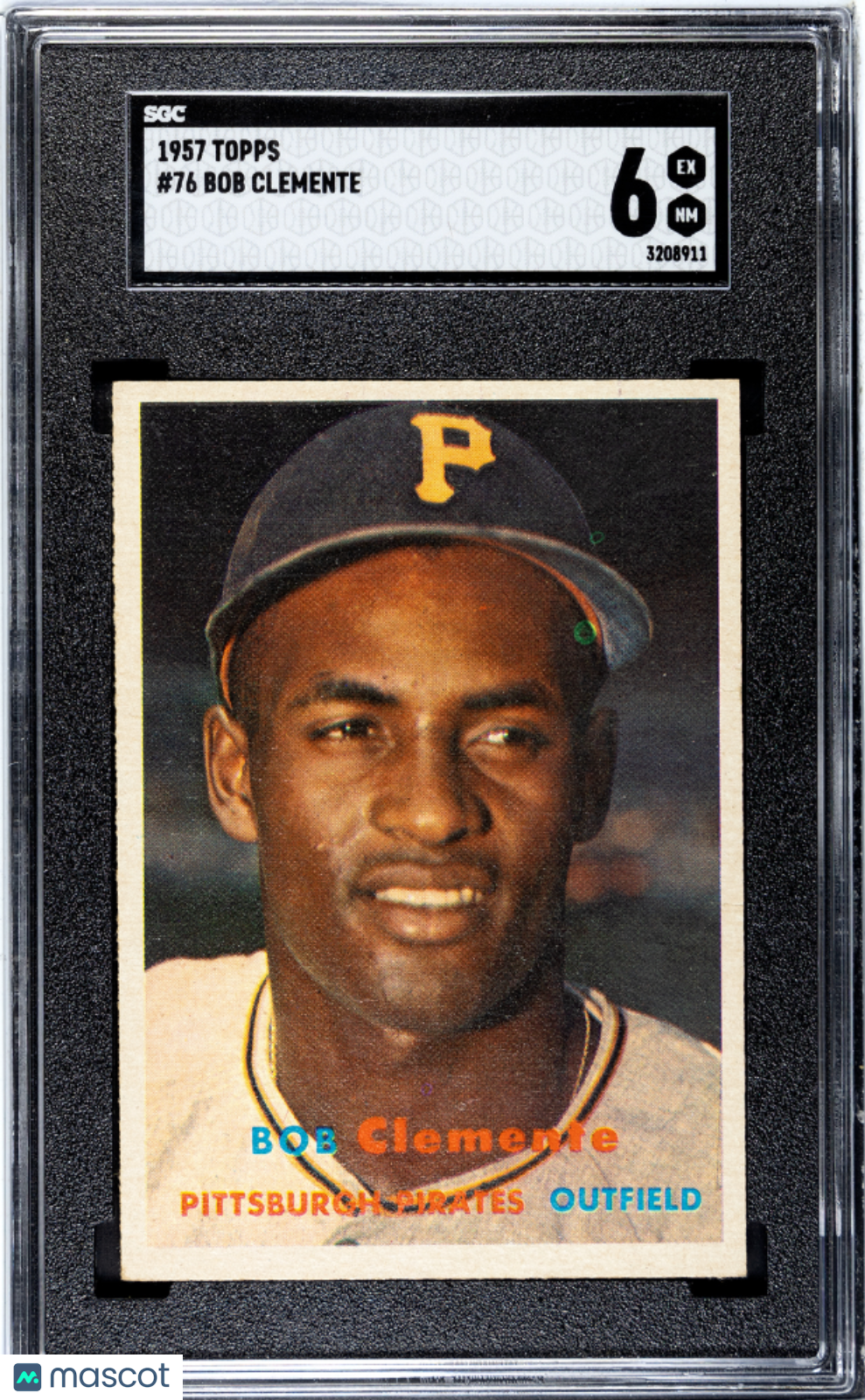 1957 Topps Bob Clemente #76 SGC 6