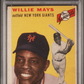 1954 Topps Willie Mays #90 PSA 3