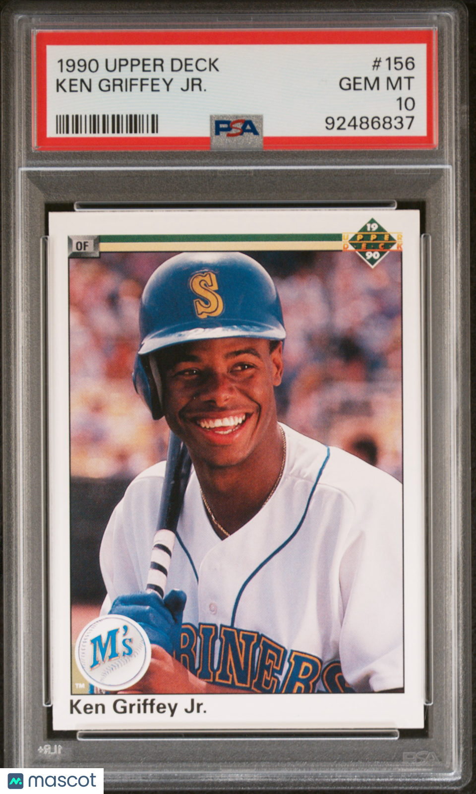 1990 Upper Deck Ken Griffey JR. #156 PSA 10