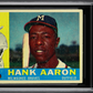 1960 Topps Hank Aaron #300 MBA 3