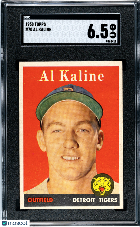 1958 Topps Al Kaline #70 SGC 6.5