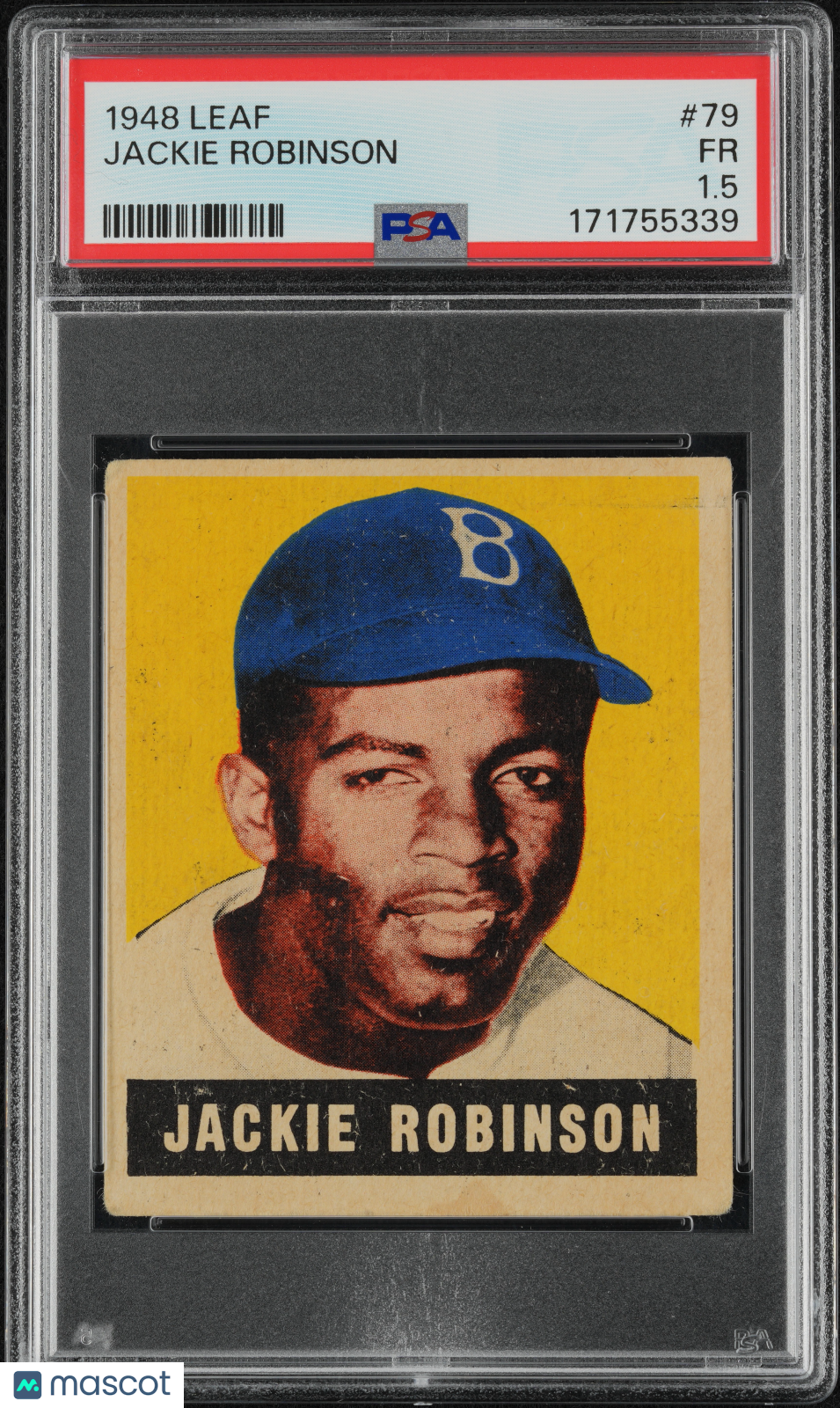 1948 Leaf Jackie Robinson #79 PSA 1.5