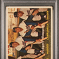 1957 Topps Dodgers' Sluggers #400 Furillo Hodgs Camp Snider PSA 2