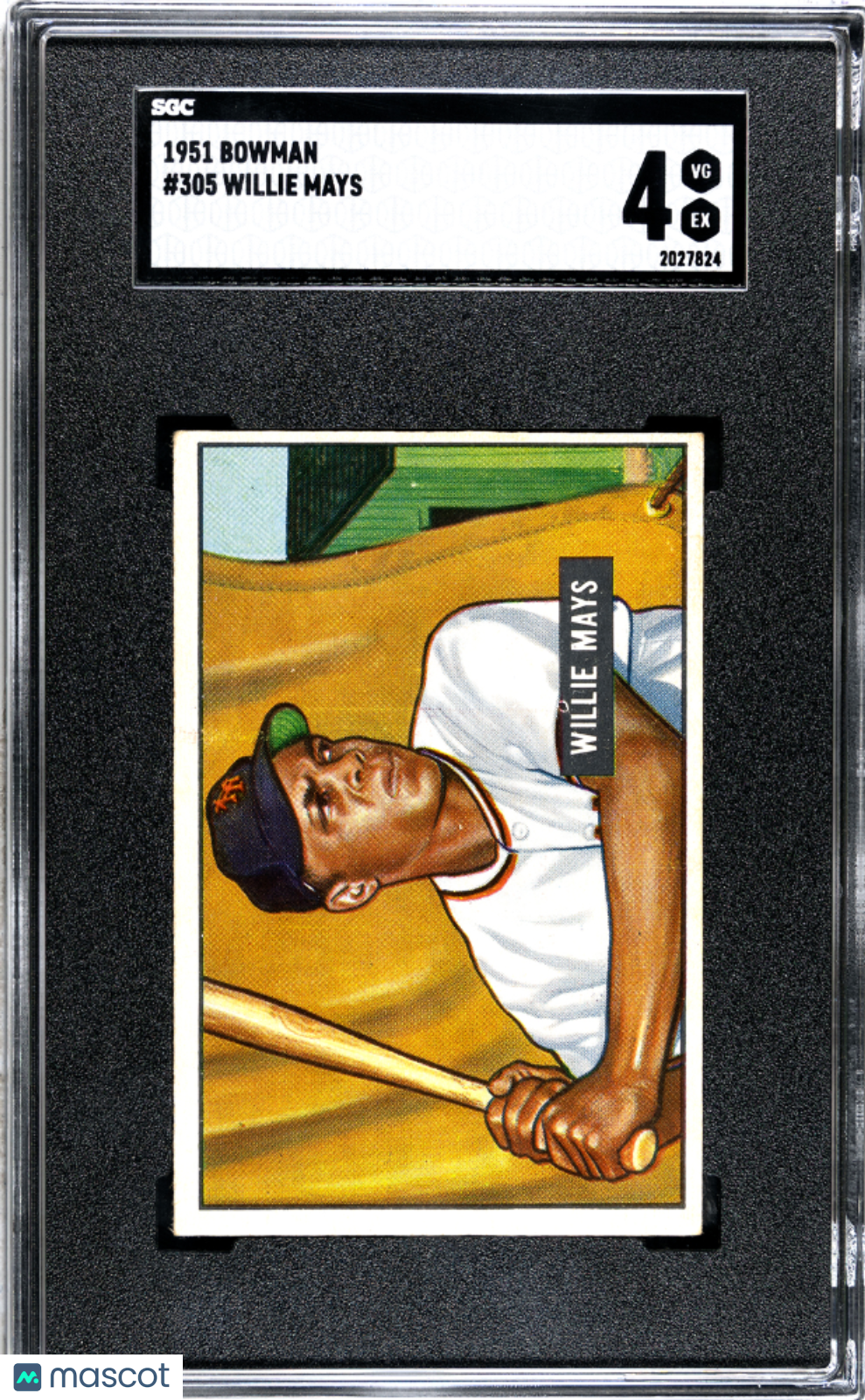 1951 Bowman Willie Mays #305 SGC 4