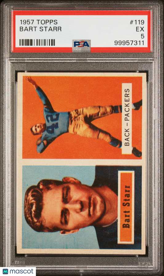 1957 Topps Bart Starr #119 PSA 5