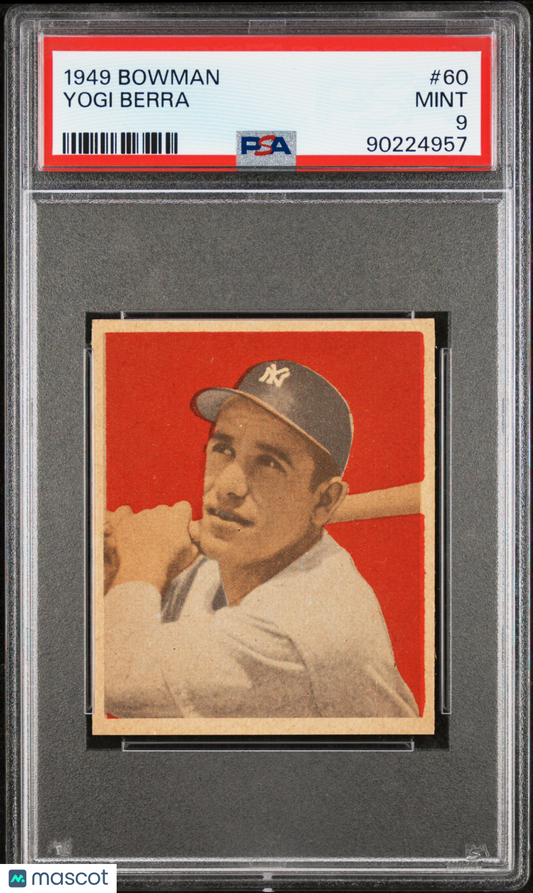 1949 Bowman Yogi Berra #60 PSA 9