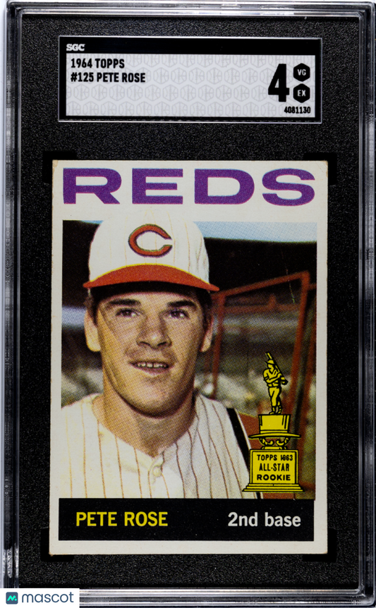1964 Topps Pete Rose #125 SGC 4
