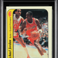 1986 Fleer Sticker Michael Jordan #8 MBA 3 RC