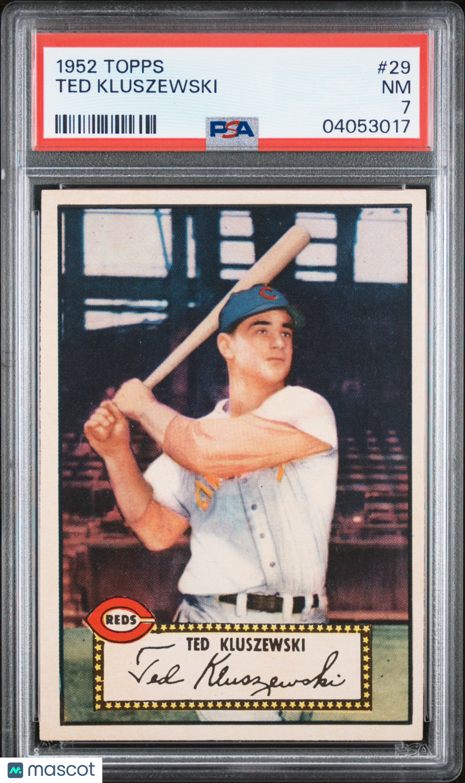 1952 Topps Ted Kluszewski #29 PSA 7