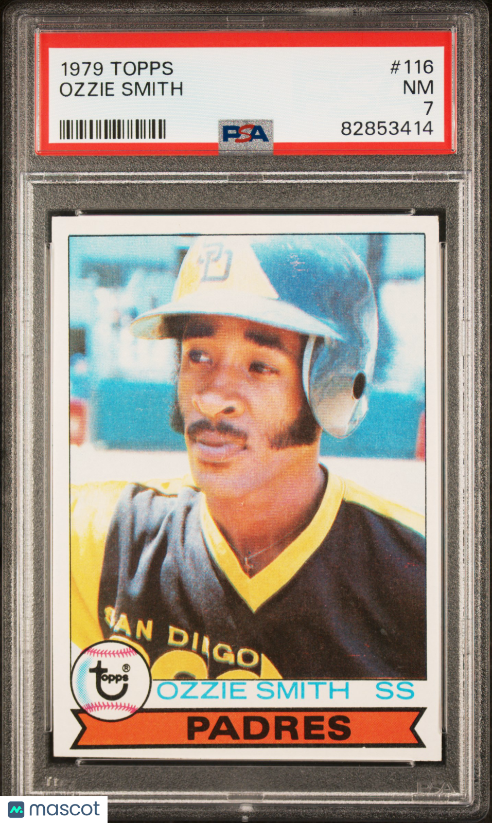 1979 Topps Ozzie Smith #116 PSA 7