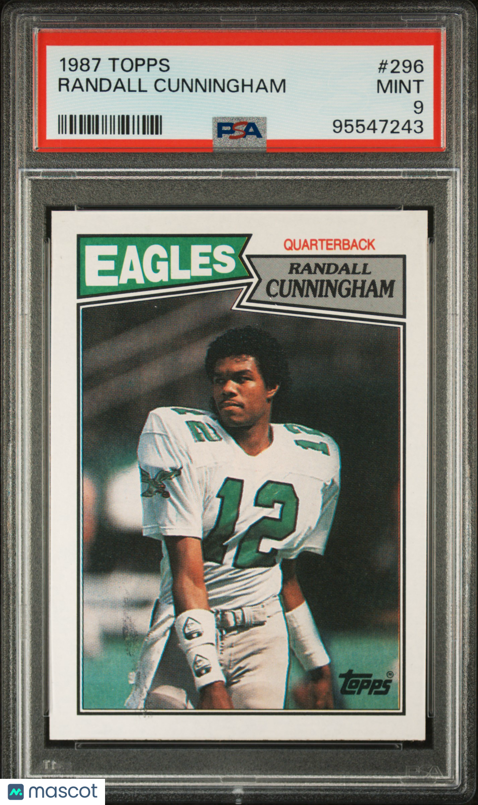 1987 Topps Randall Cunningham #296 PSA 9
