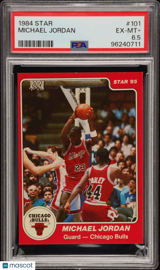 1984 Star Michael Jordan #101 PSA 6.5