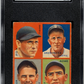 1935 Goudey 4 In 1 Rowe Walker Greenberg Fox #8F SGC 3