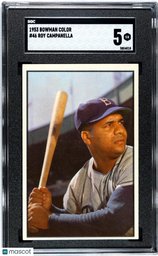 1953 Bowman Color Roy Campanella #46 SGC 5