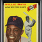 1954 Topps Willie Mays #90 MBA 1