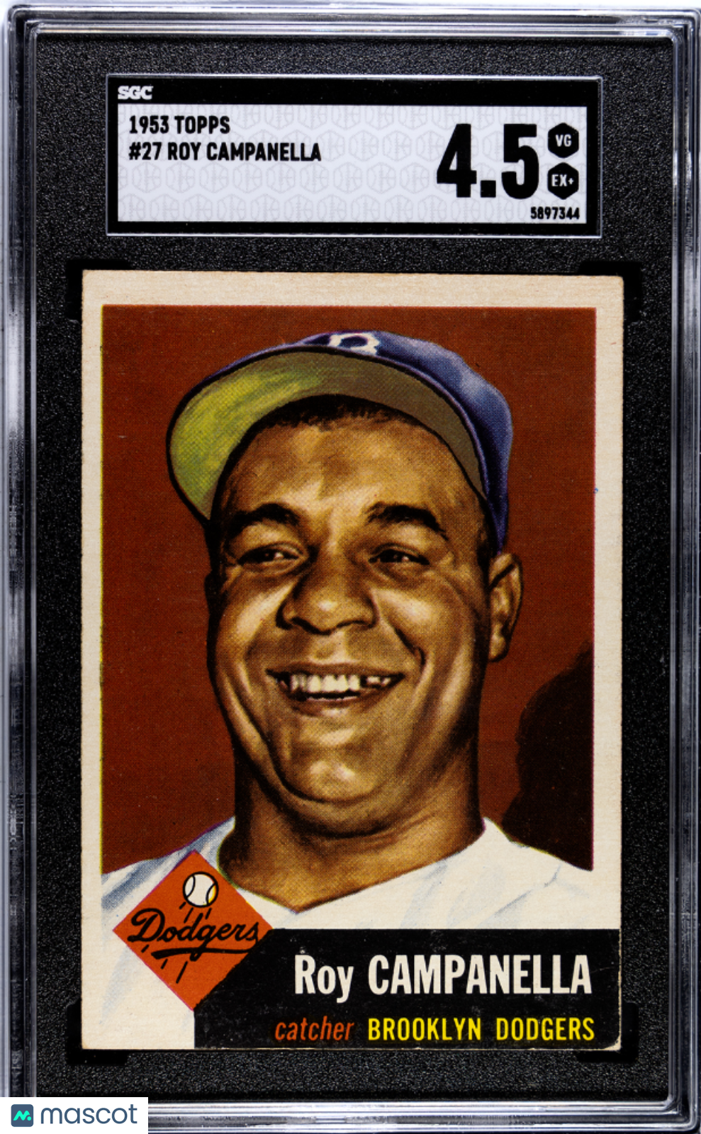 1953 Topps Roy Campanella #27 SGC 4.5