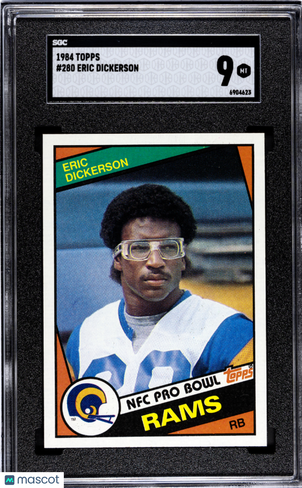 1984 Topps Eric Dickerson #280 SGC 9