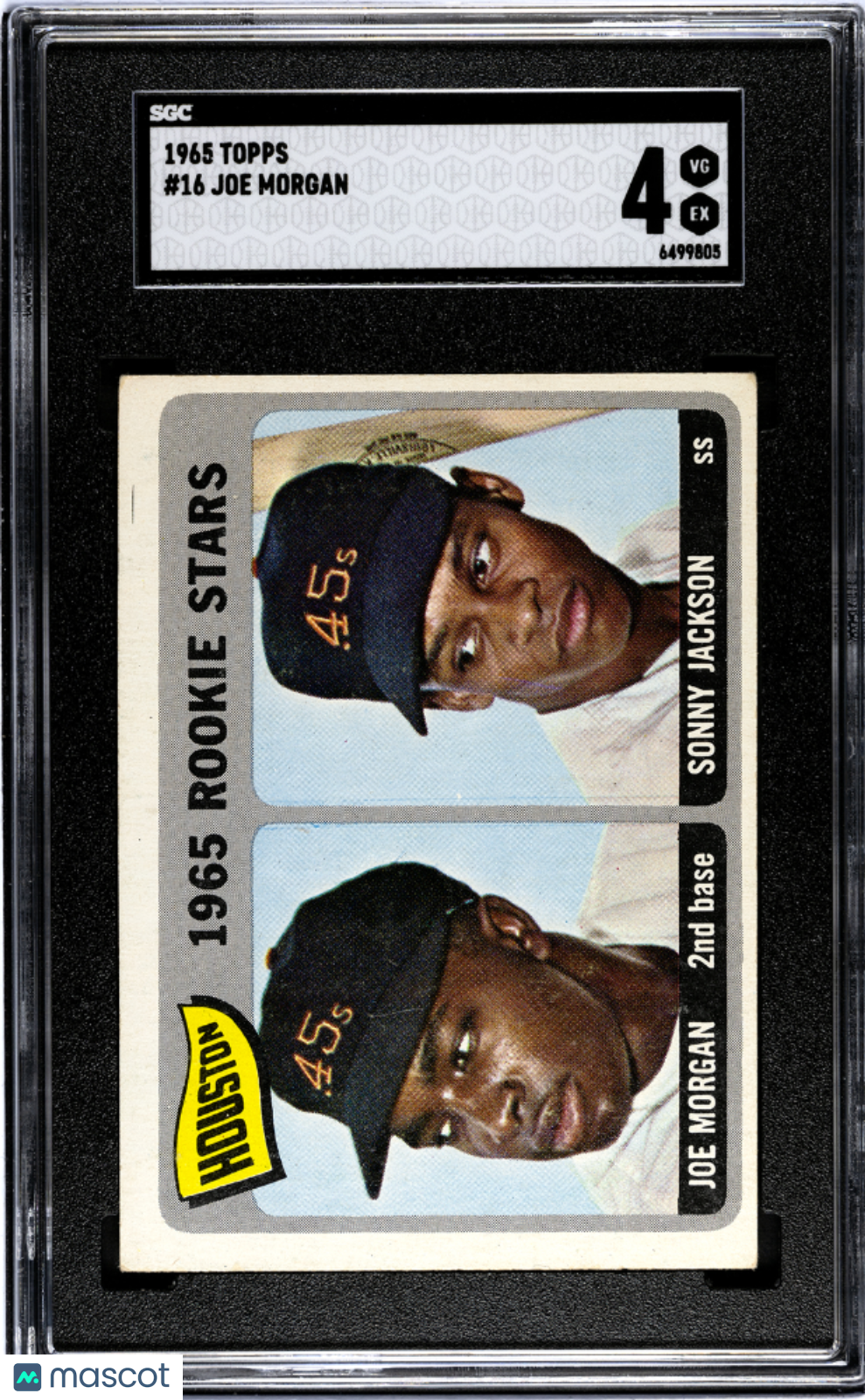 1965 Topps Joe Morgan #16 SGC 4