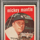 1959 Topps Mickey Mantle #10 PSA 3