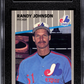 1989 Fleer Randy Johnson #381 Ad Obscured SGC 8