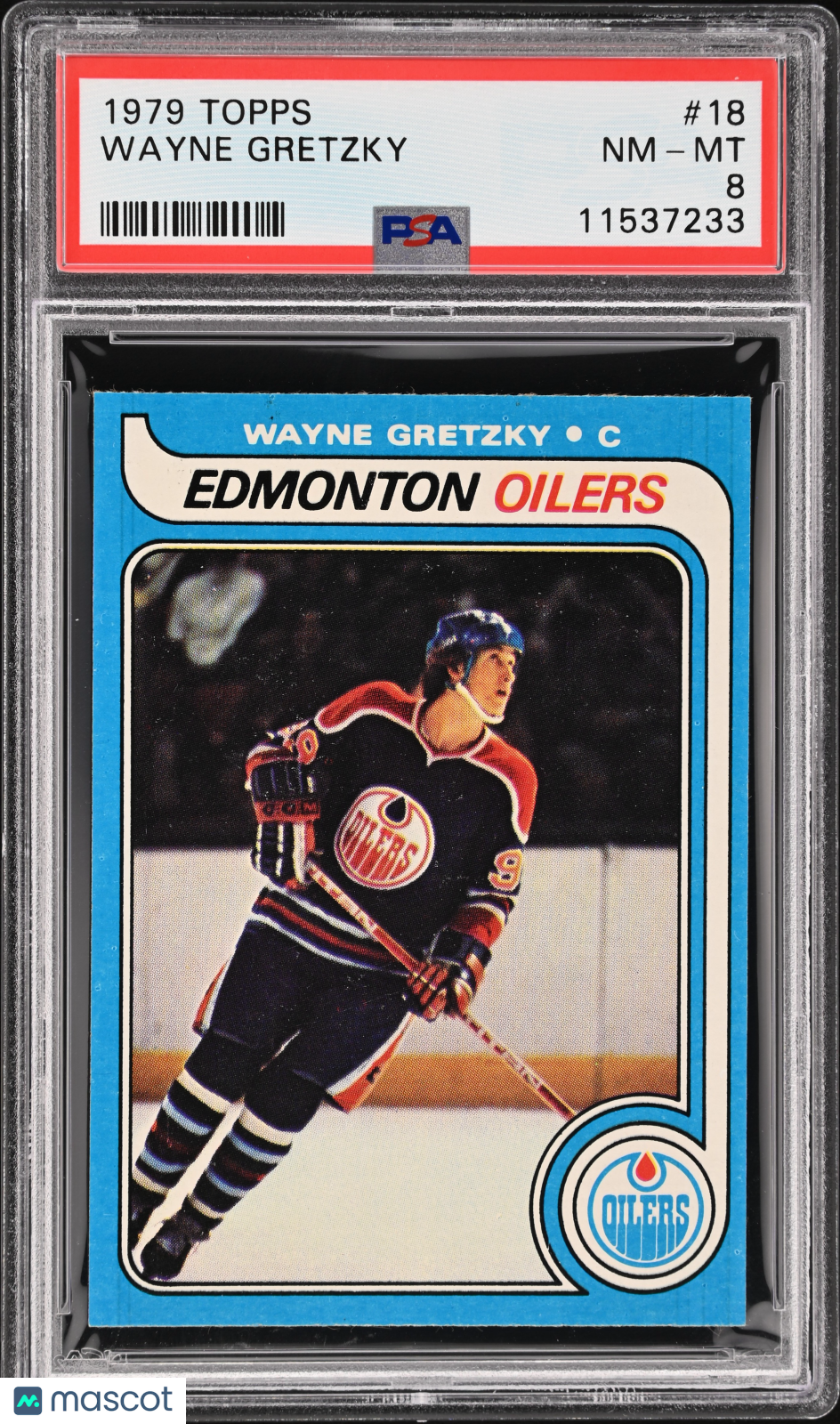1979 Topps Wayne Gretzky #18 PSA 8