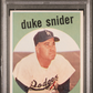 1959 Topps Duke Snider #20 PSA 5
