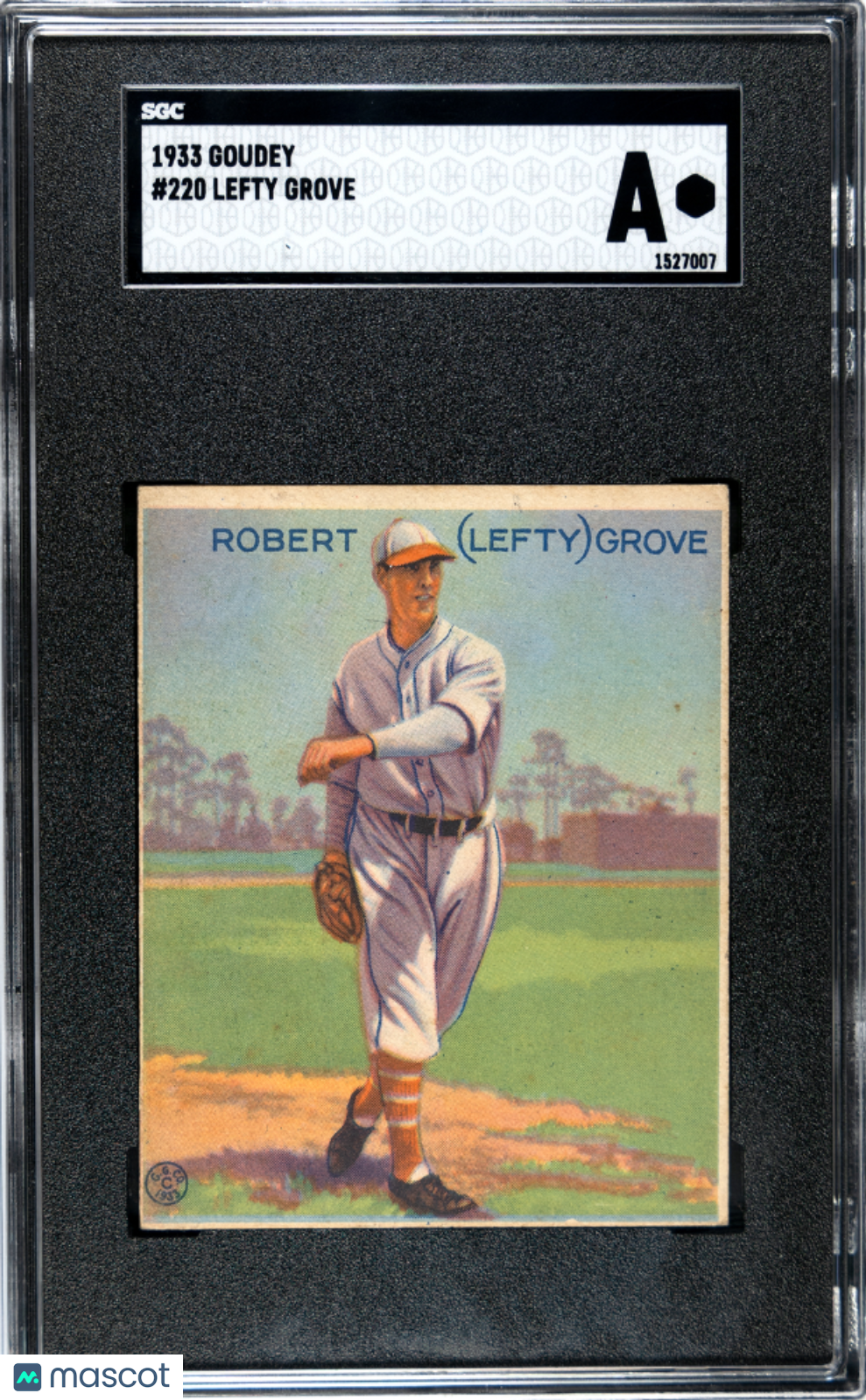 1933 Goudey Lefty Grove #220 SGC A
