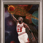 1997 Metal Universe Michael Jordan #23 PSA 9