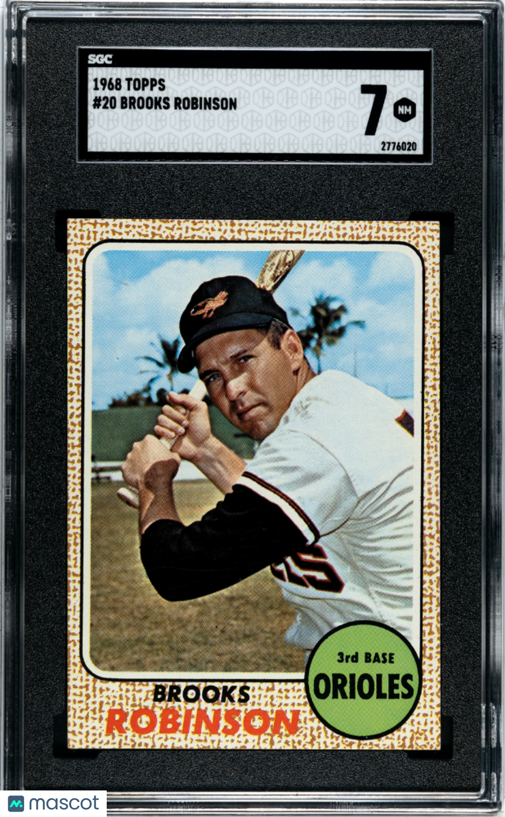 1968 Topps Brooks Robinson #20 SGC 7