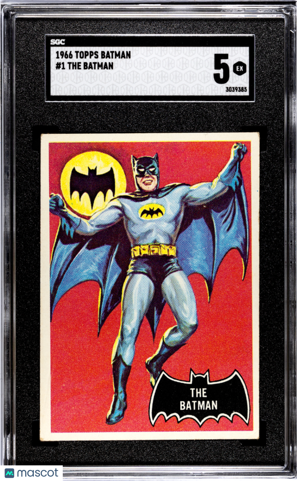 1966 Topps Batman The Batman #1 SGC 5