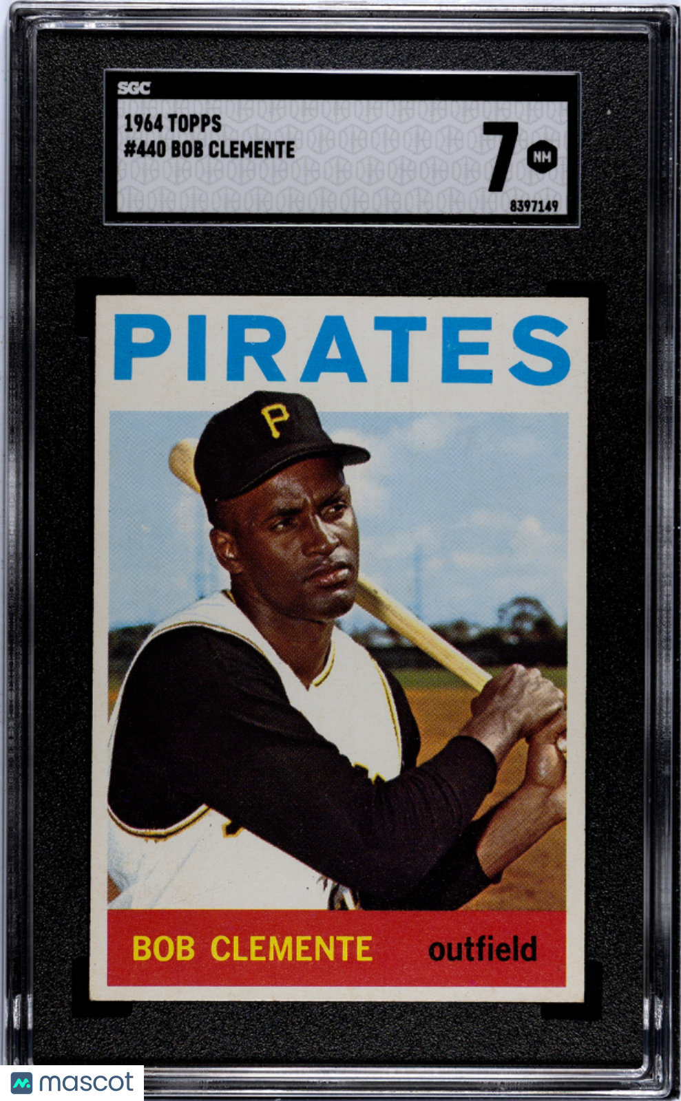 1964 Topps Bob Clemente #440 SGC 7