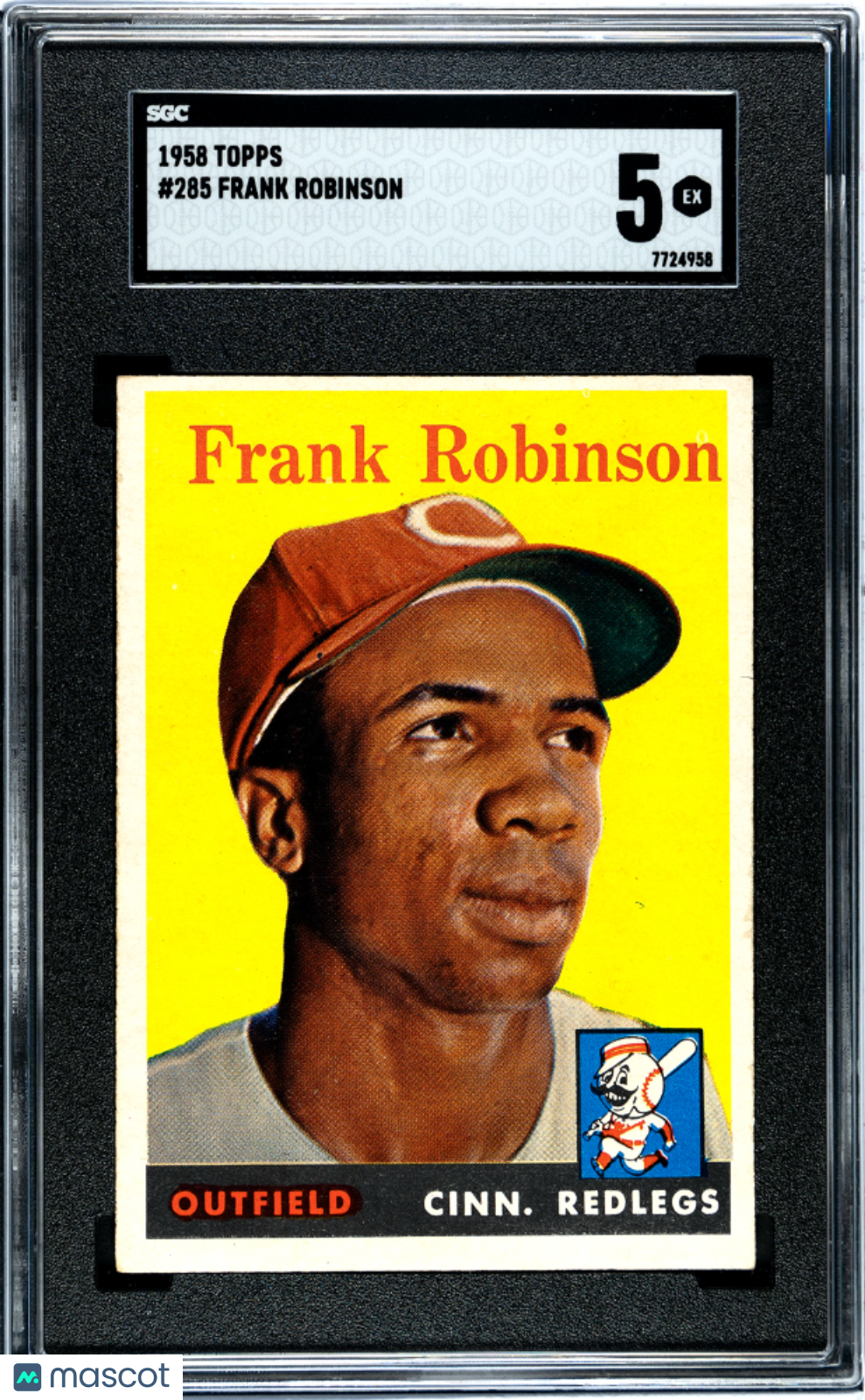 1958 Topps Frank Robinson #285 SGC 5