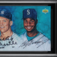 1994 Upper Deck Ken Griffey Jr./Mickey Mantle Dual Autograph 1000 MBA 6