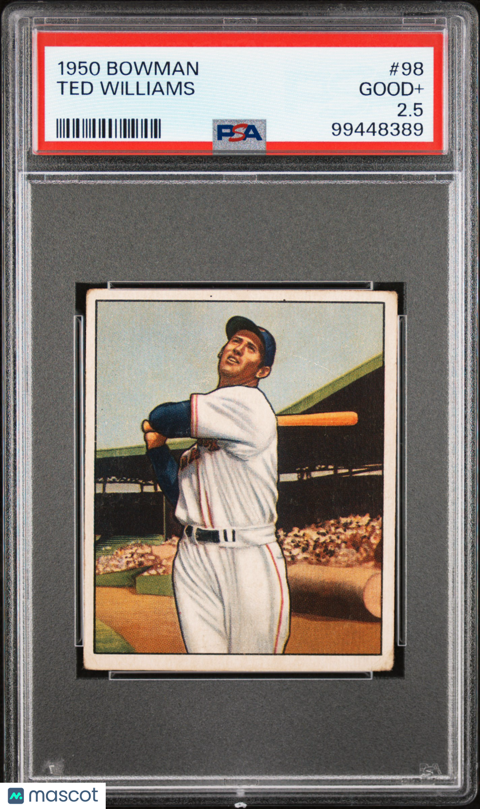 1950 Bowman Ted Williams #98 PSA 2.5
