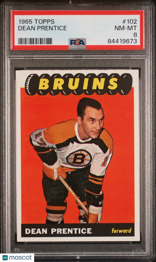 1965 Topps Dean Prentice #102 PSA 8