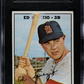 1967 Topps Ed Spiezio #128 Most Of "spie" Missing SGC 5