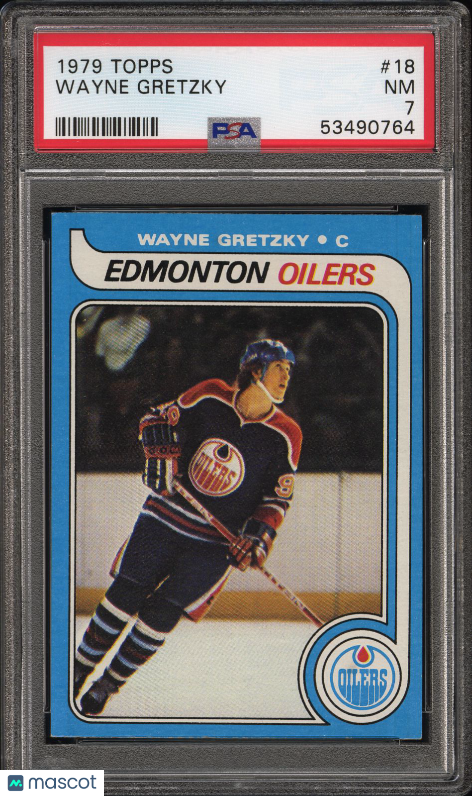 1979 Topps Wayne Gretzky #18 PSA 7