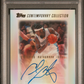 2003 Topps Contemporary Collection Carmelo Anthony #22 Autograph PSA 8 Auto 10