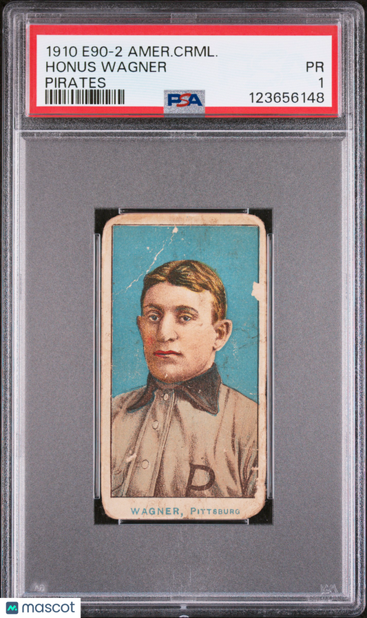 1910 E90-2 American Caramel Pirates Honus Wagner PSA 1