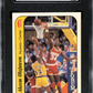 1986 Fleer Sticker Akeem Olajuwon #9 SGC 6