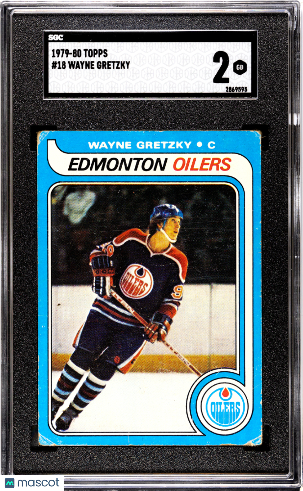1979 Topps Wayne Gretzky #18 SGC 2