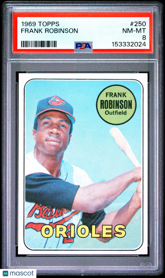 1969 Topps Frank Robinson #250 PSA 8